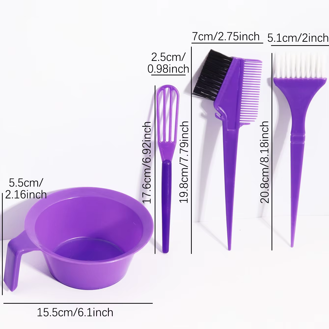 Ensemble d'outils pour teinture capillaire