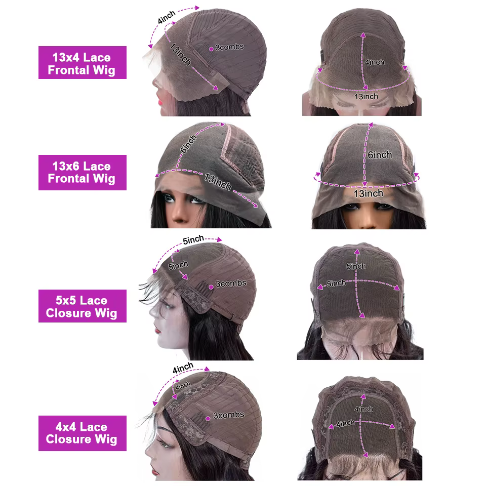 30 pouces HD dentelle mettre en évidence Ombre perruque bouclés couleur cheveux humains 13x6 13x4 vague profonde