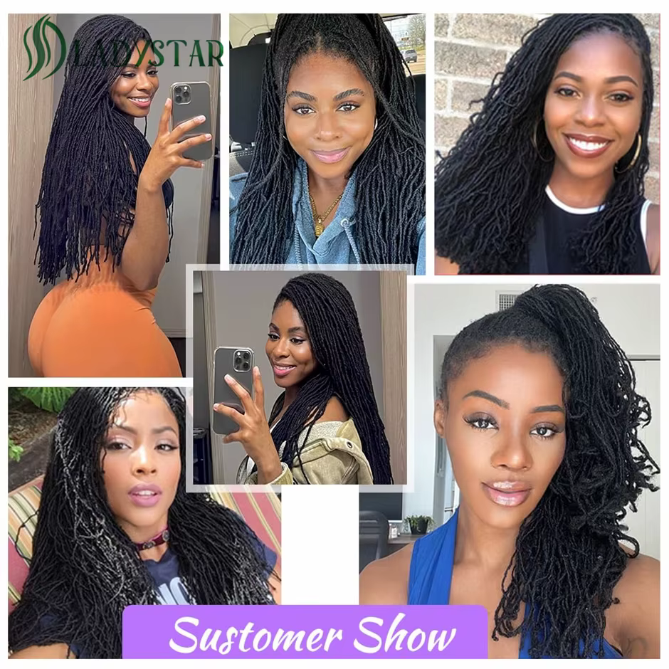 Extensions Loc cheveux humains 0.2cm épaisseur 8 pouces 30 brins