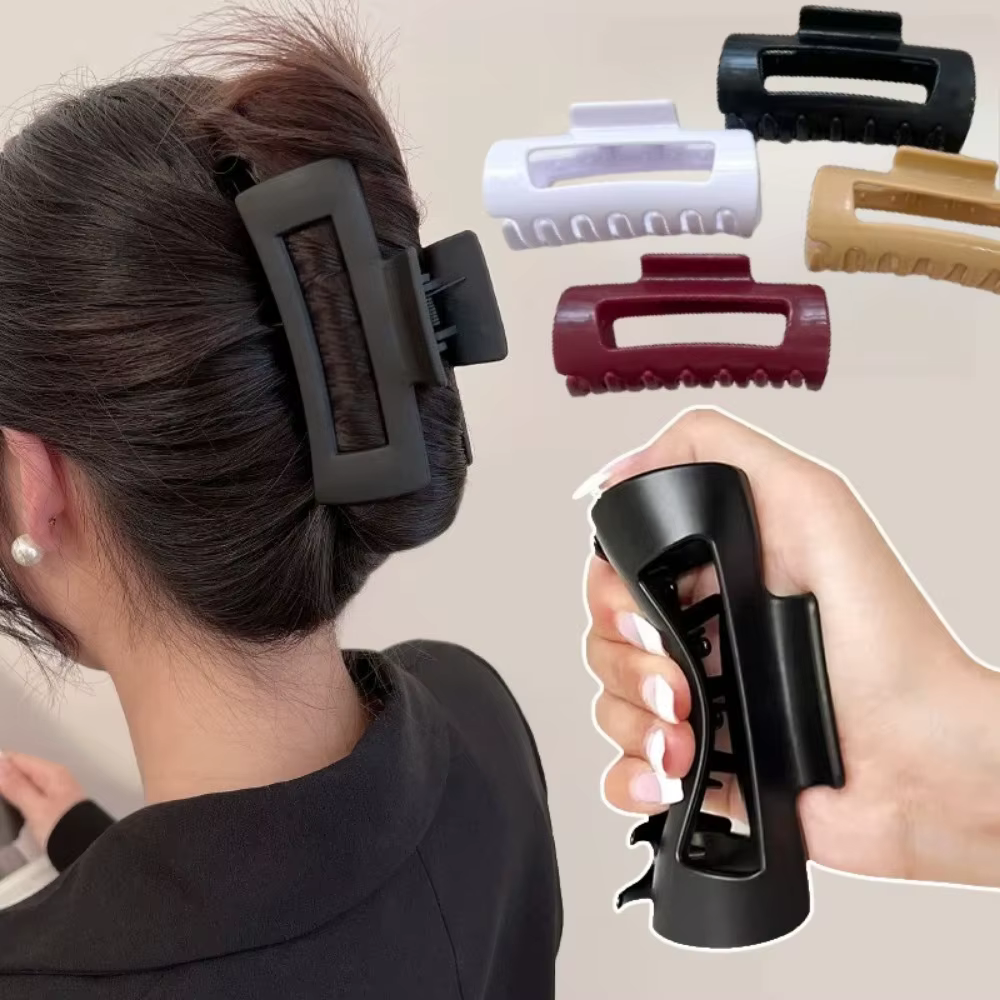 Pinces à cheveux flexibles en silicone