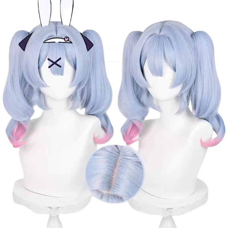 ATA KU-Perruque de Cosplay en Forme de Lapin