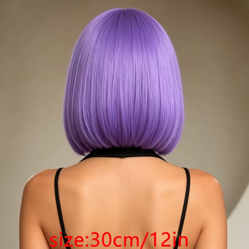 Perruque courte synthétique pour femme