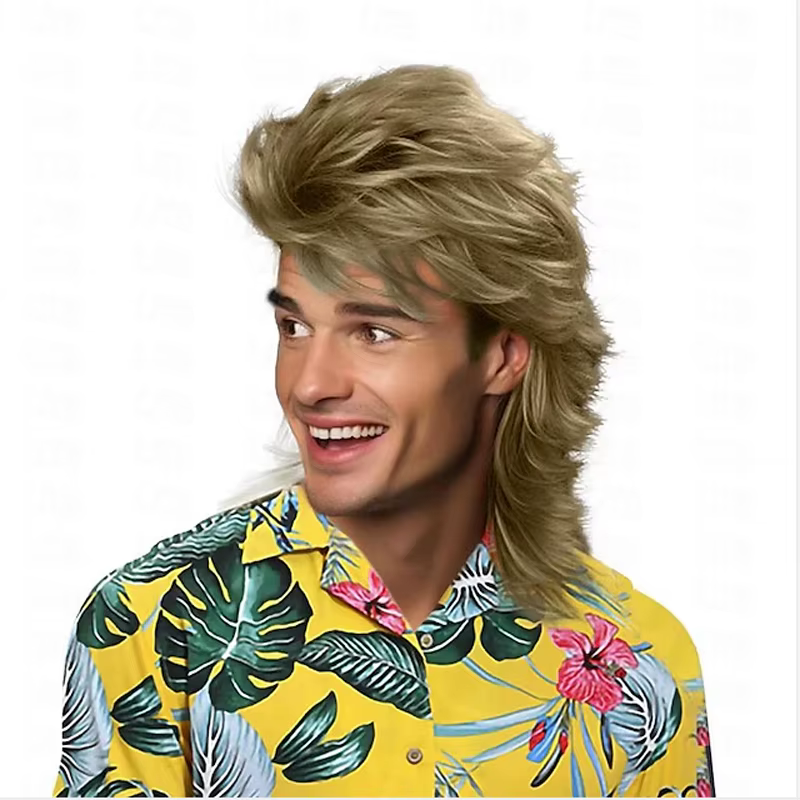 HAIRJOY – perruques synthétiques mulet pour hommes