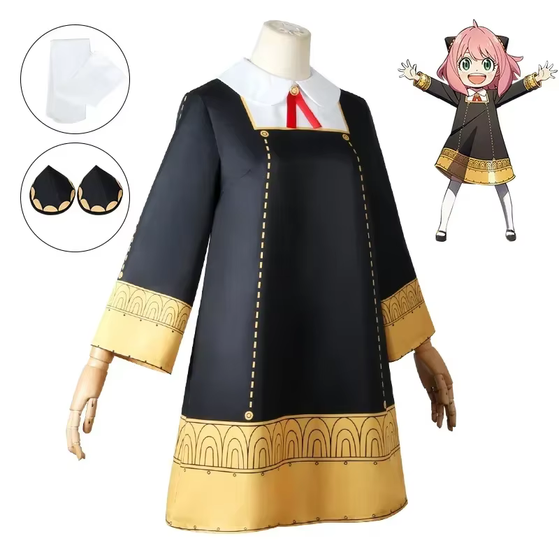 Costume de cosplay Anya Forger Anime SPY X FAMILY