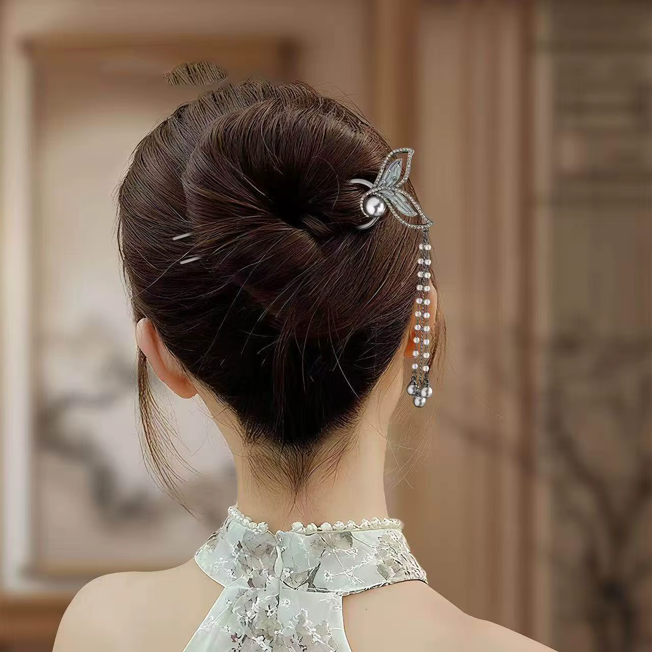 Nouvelle épingle à cheveux de style chinois rétro