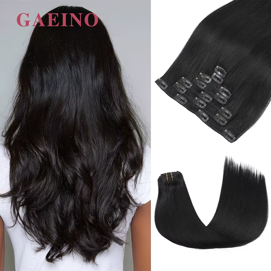 Extensions de cheveux à clipser 85-120g