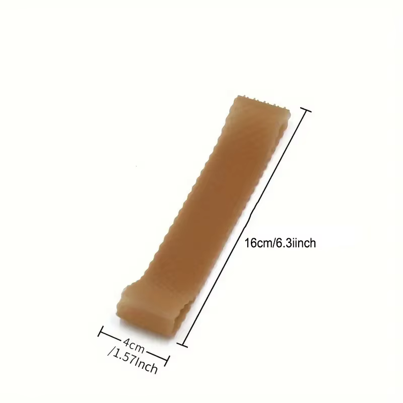 1 pièce par emballage Bandeau élastique en silicone pour perruque