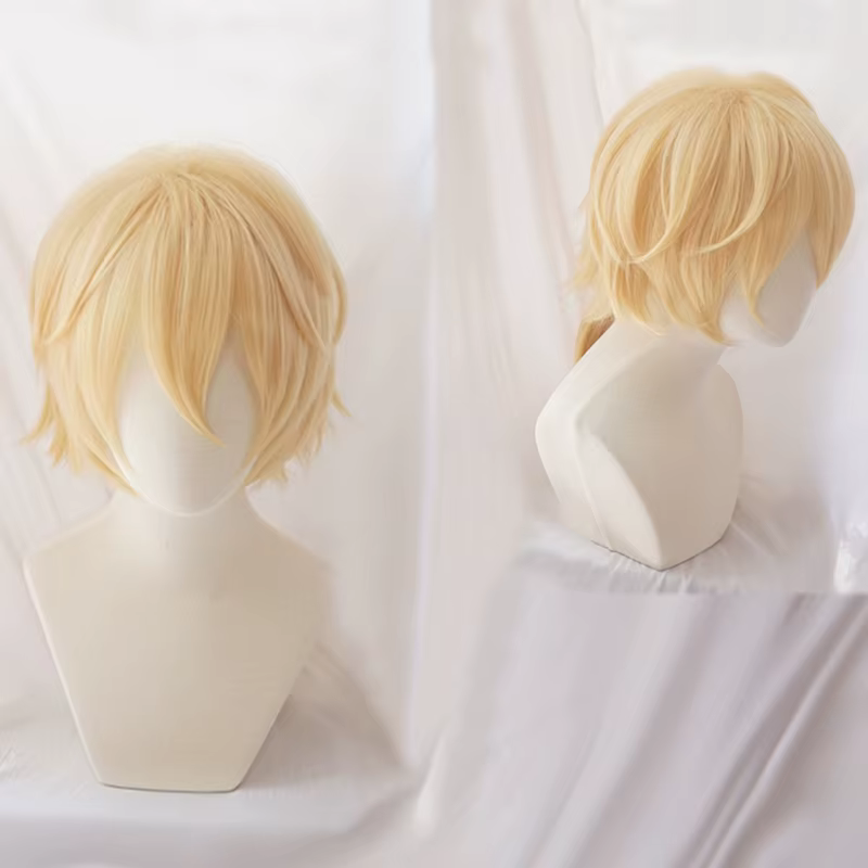 Perruque de Cosplay Rin Len de haute qualité