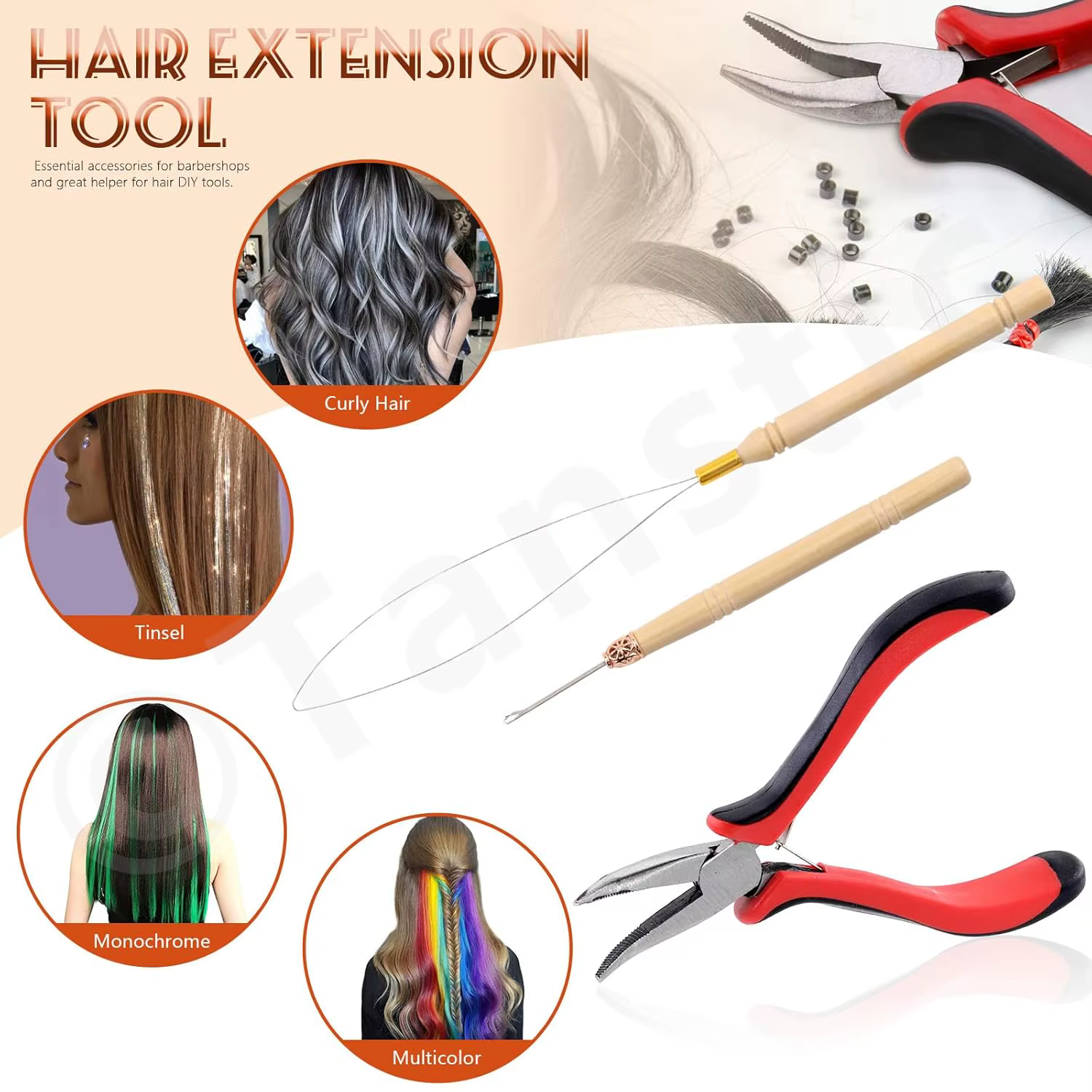Kit d'extension de cheveux