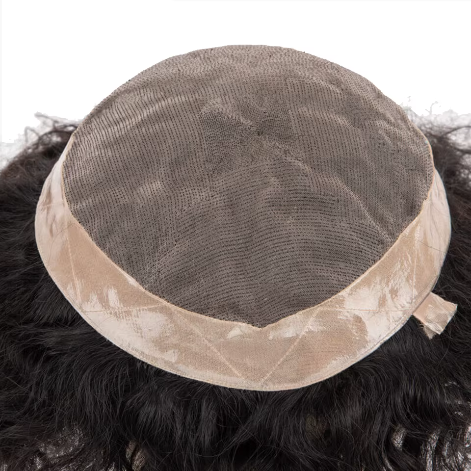 Postiche Afro Ondulé pour Homme