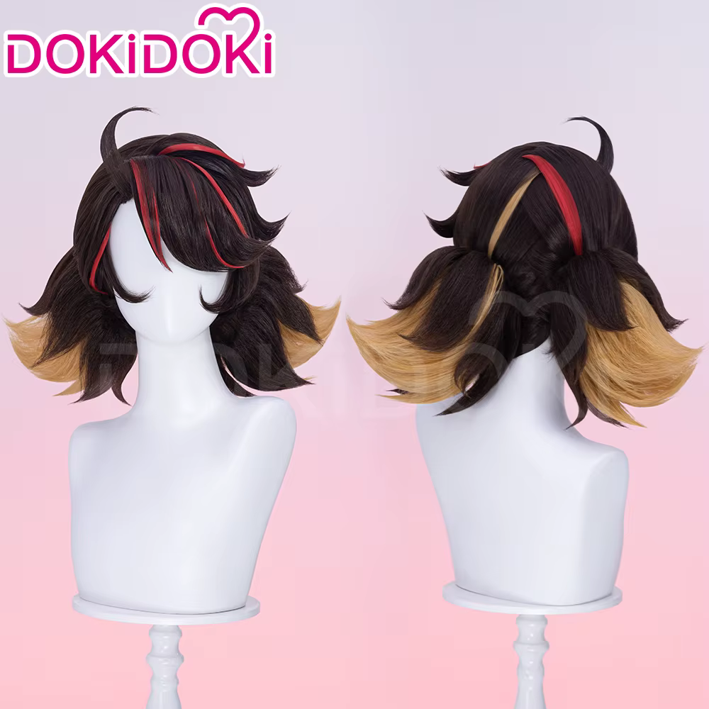EN STOCK Perruque de cosplay Doreenn Penii Parkerr Doctorr Strangee Starr Lordd Yelenaa White Queenn Foxx Lunaa Game DokiDoki avec bonnet gratuit
