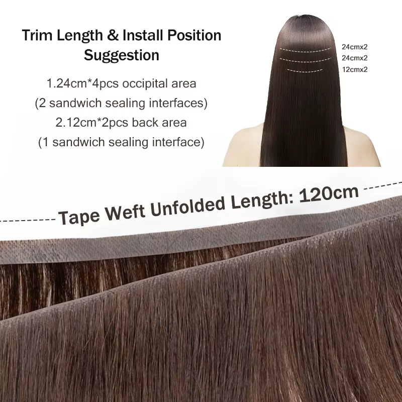 Bundles de cheveux humains de trame d'unité centrale