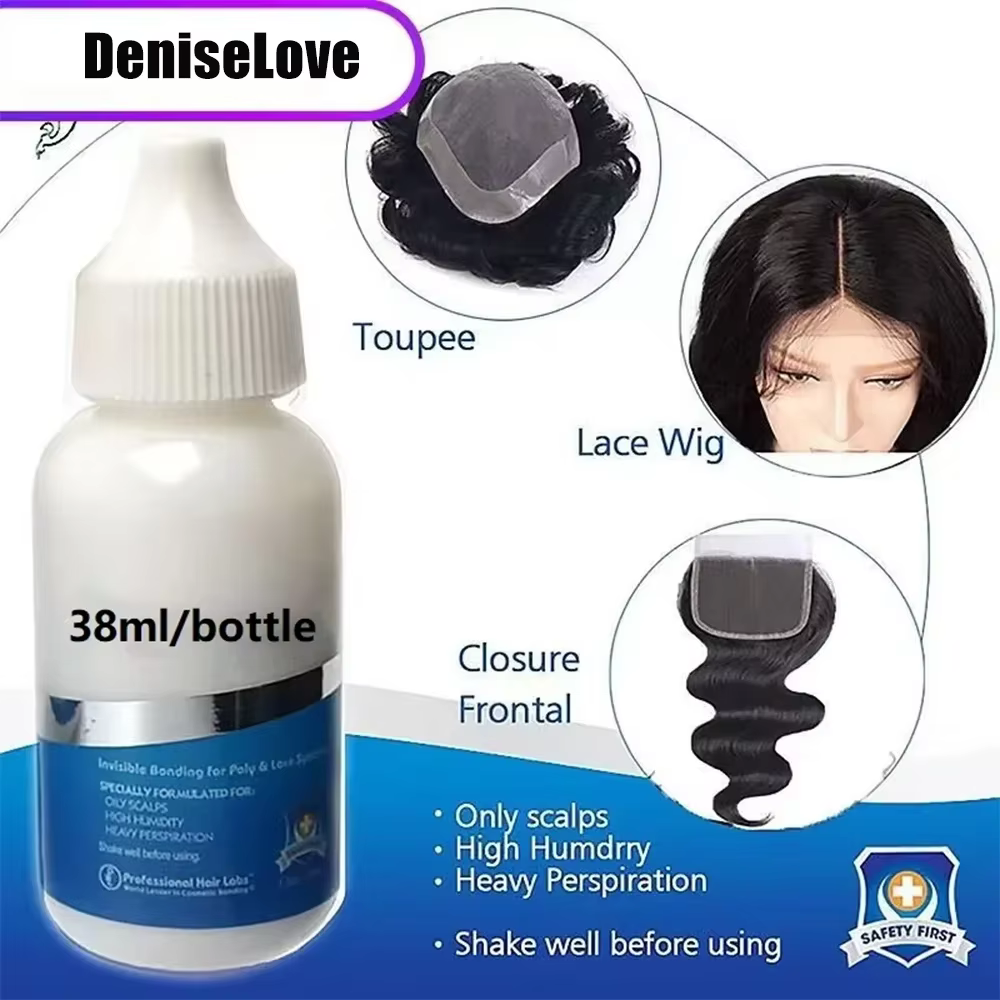 Colle pour perruques avec dissolvant