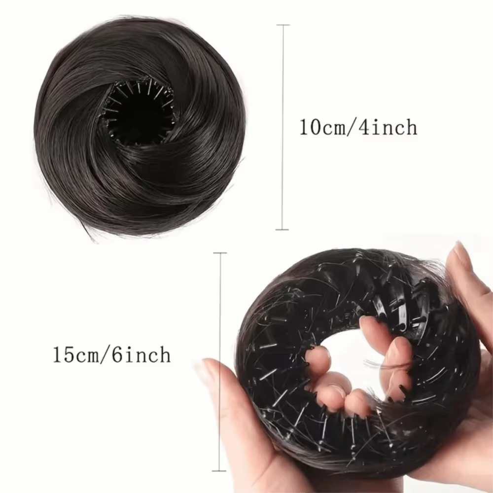 Chignon synthétique à clipser