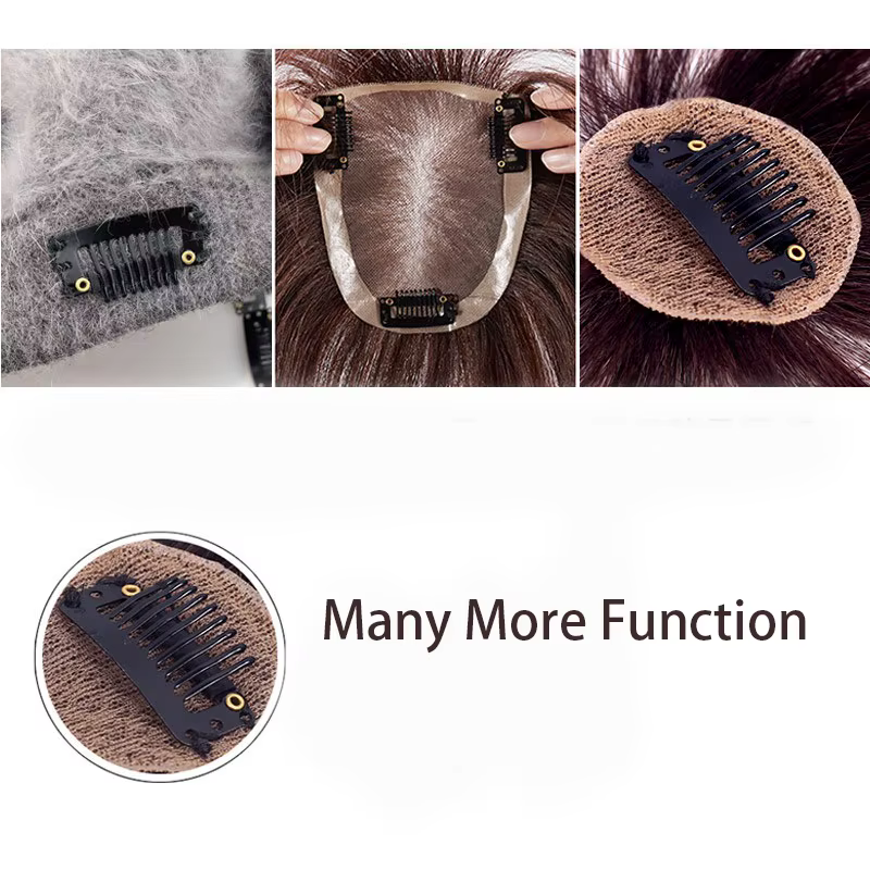 10 pcs/lot 9 dents 32mm pinces à perruque pour extensions de cheveux fournitures coudre dans