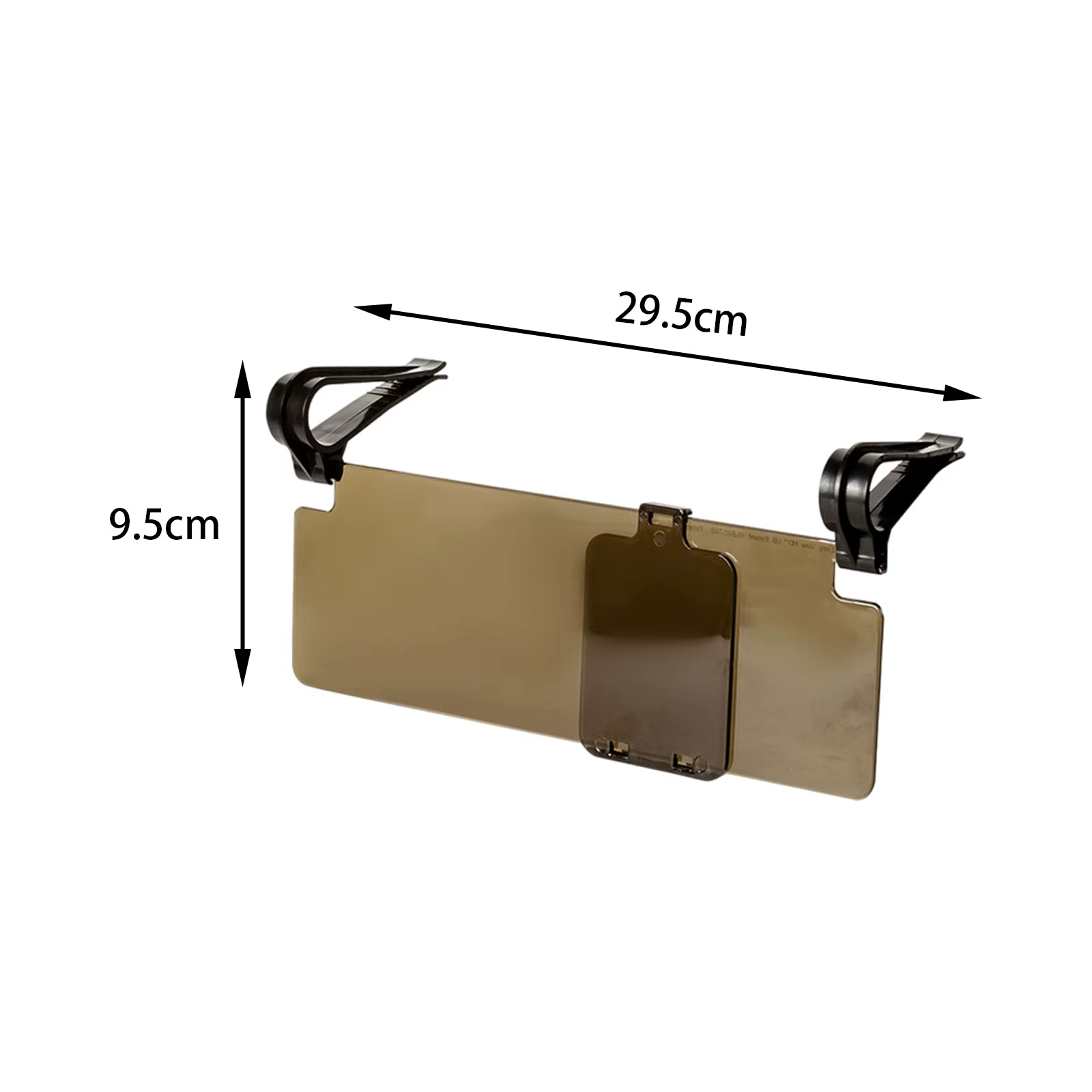 Extension de pare-soleil Anti-éblouissement 2 en 1 pour voiture, accessoire de protection anti-éblouissement, extension de pare-brise pour la conduite de jour et de nuit universelle