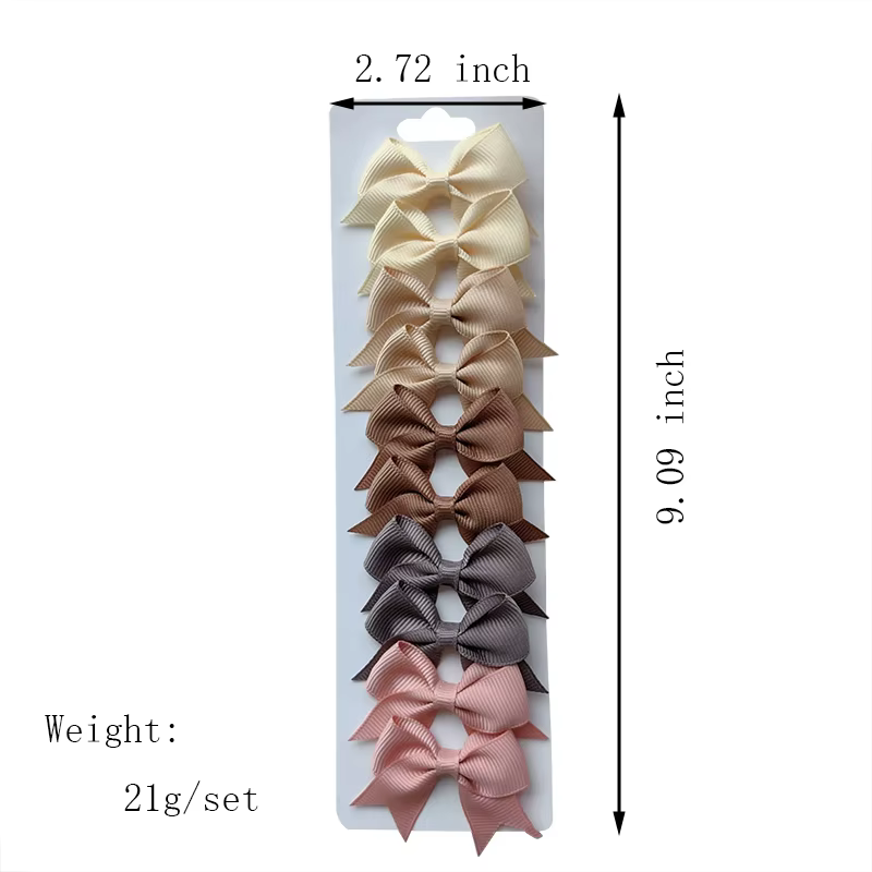 Pinces à cheveux BB solides pour filles mignonnes