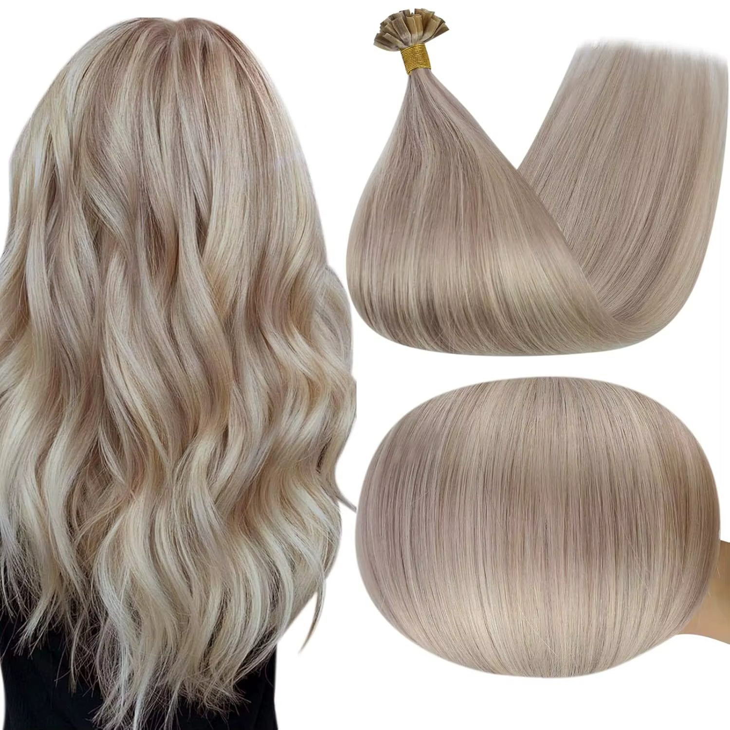 Extensions de cheveux humains brésiliens Full Shine