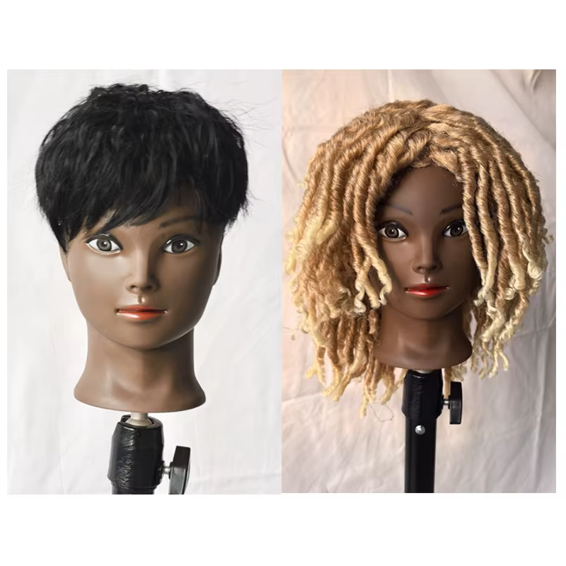 Perruque faisant la tête de qualité têtes de Mannequin chauve de cosmétologie populaire pour la pratique du maquillage