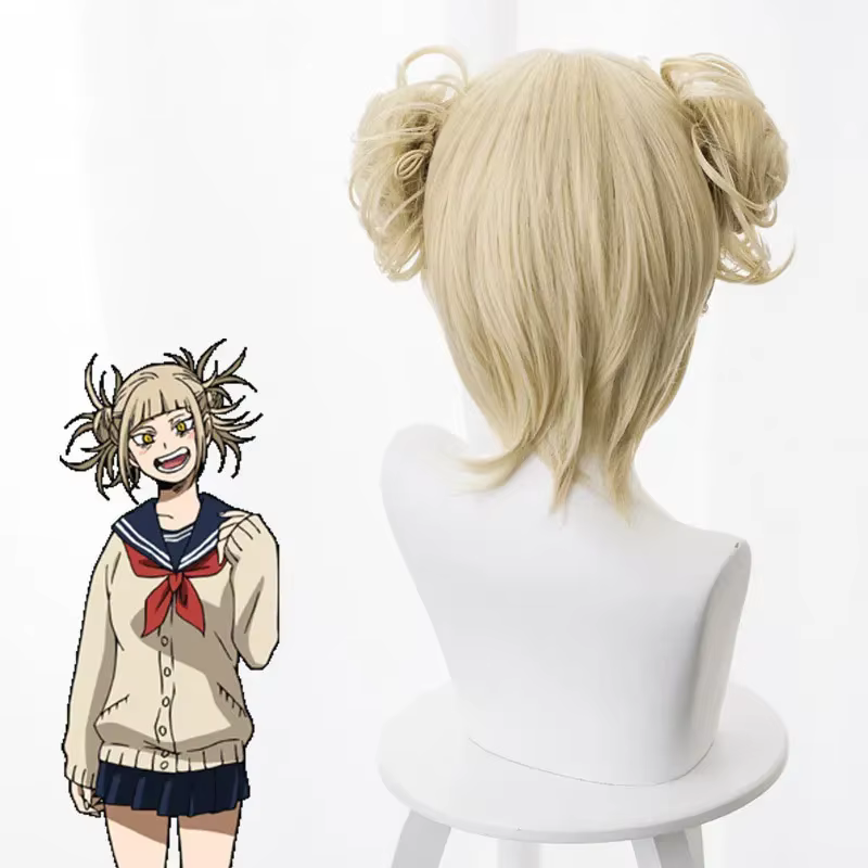 Perruque synthétique Boku No Hero Academia Cross My Body pour cosplay