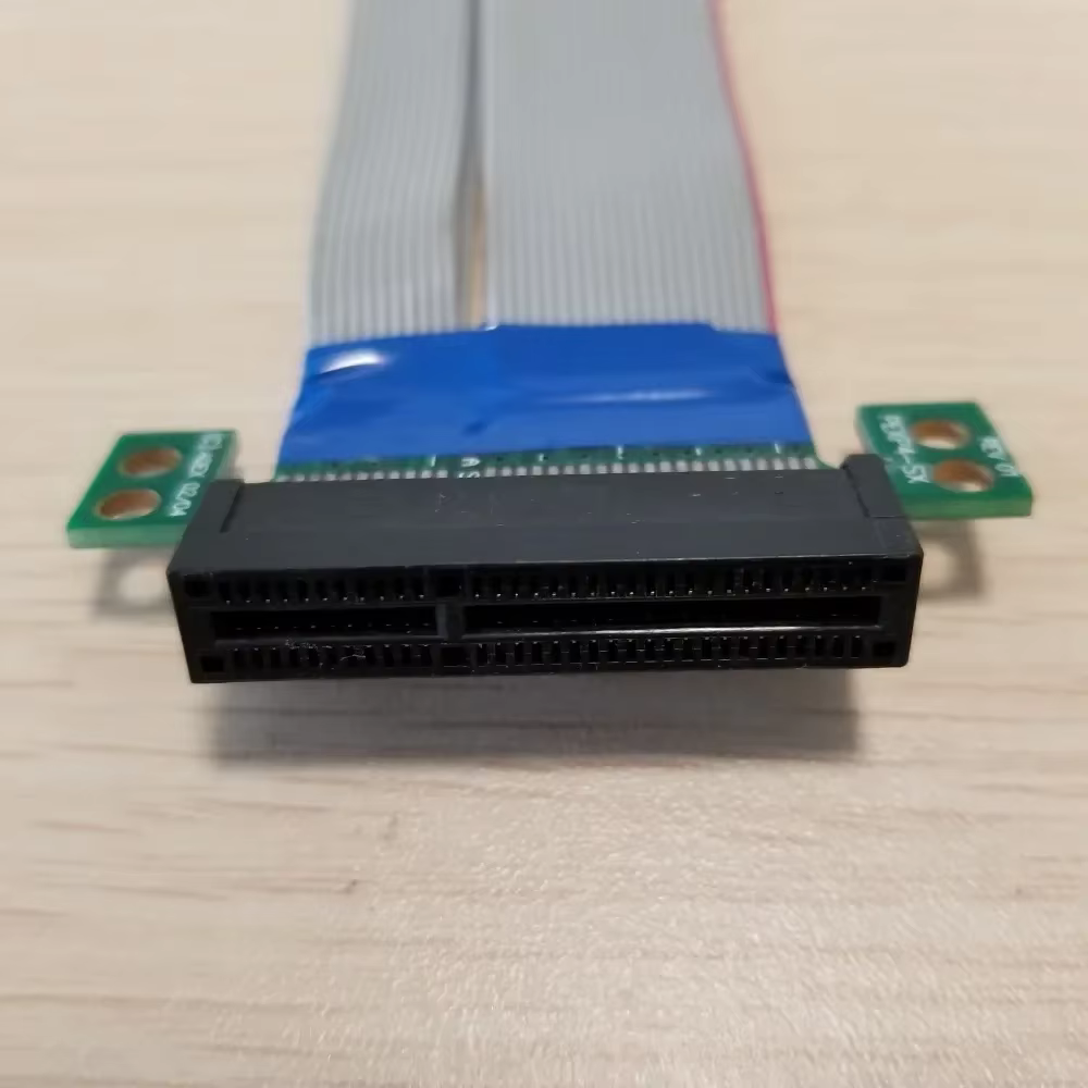 Câble d'extension flexible PCI-E PCI Express X4 de 15 cm pour serveurs 1U 2U