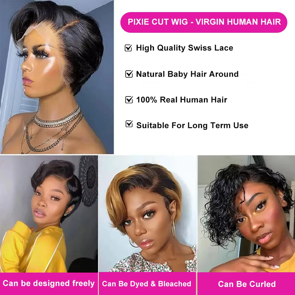 Perruque Bob Lace Frontal Wig naturelle brésilienne lisse