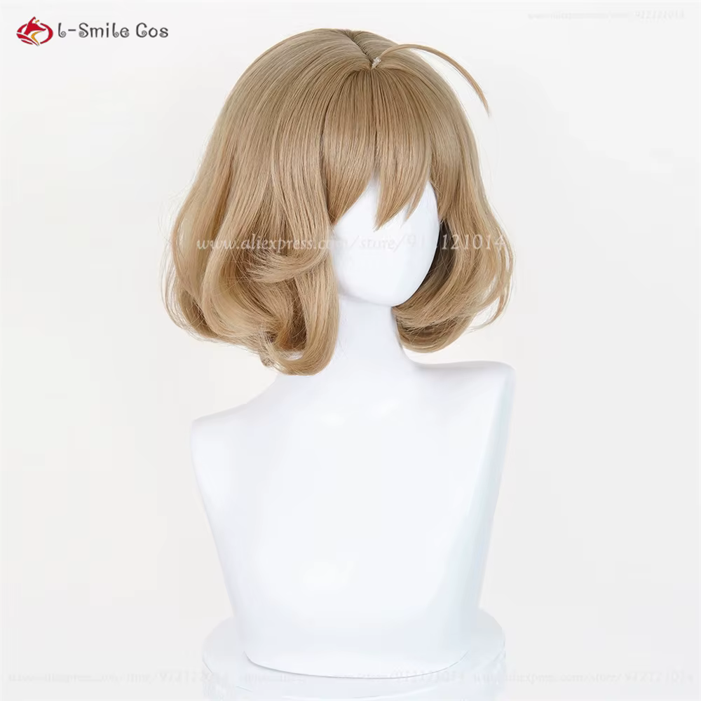 Perruque de Cosplay NIKKE Anis (33cm) – Courte
