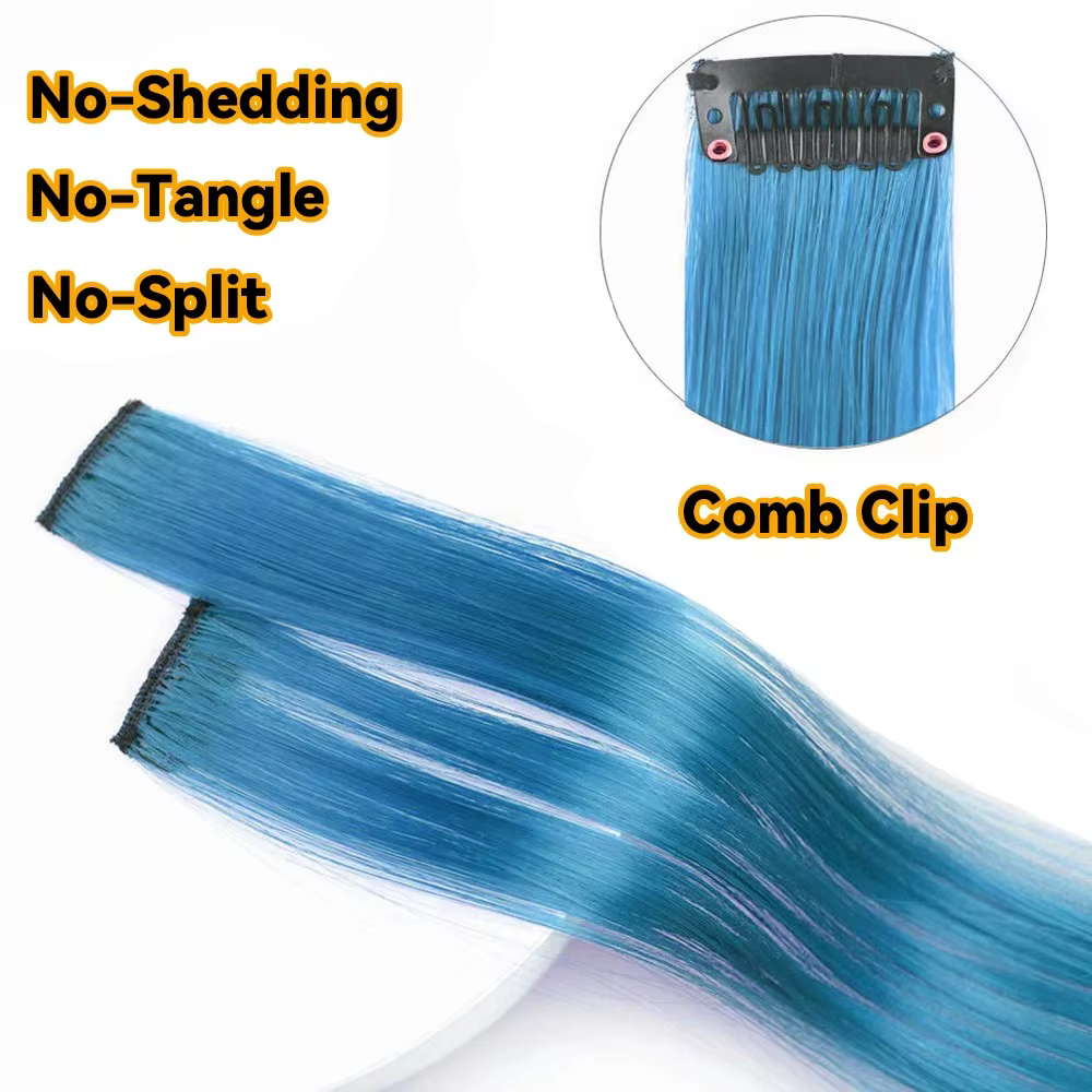 LANSA Extensions de cheveux synthétiques avec Clips