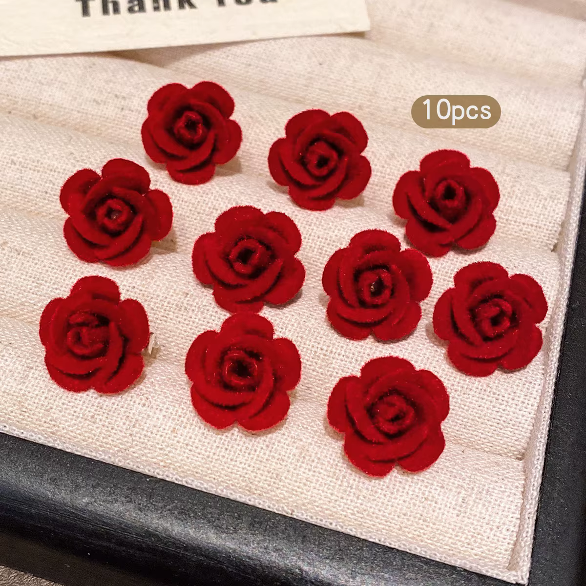 10 pinces à cheveux roses
