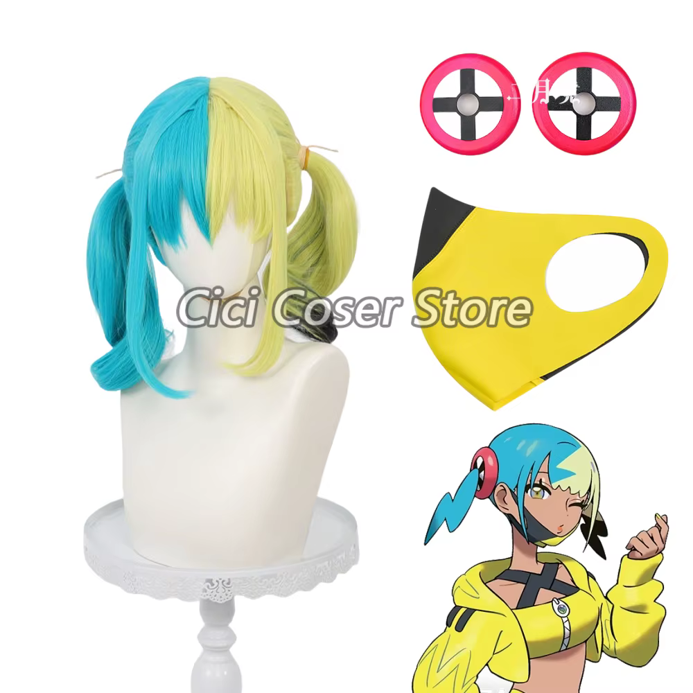 Perruque de Cosplay Anime Canari