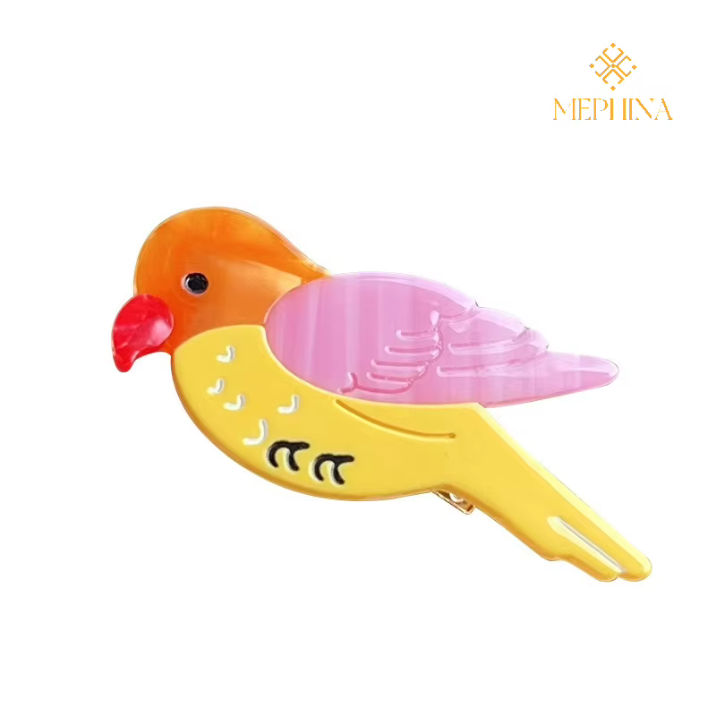 MEPHINA pinces à cheveux oiseaux