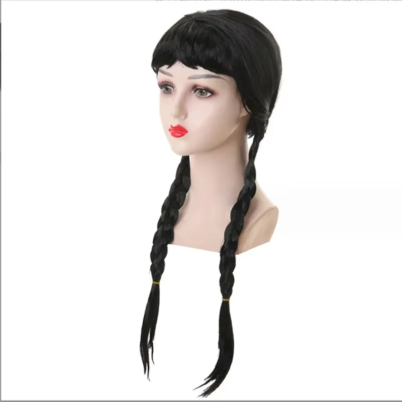 Perruque de Cheveux Longs Synthétiques pour Cosplay