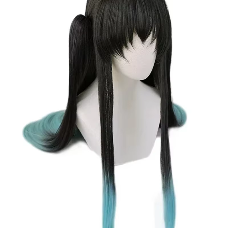 Perruque de Cosplay Anime Tokitou Muichirou