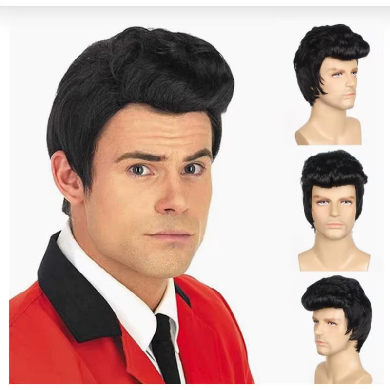 Perruque Elvis Presley pour hommes