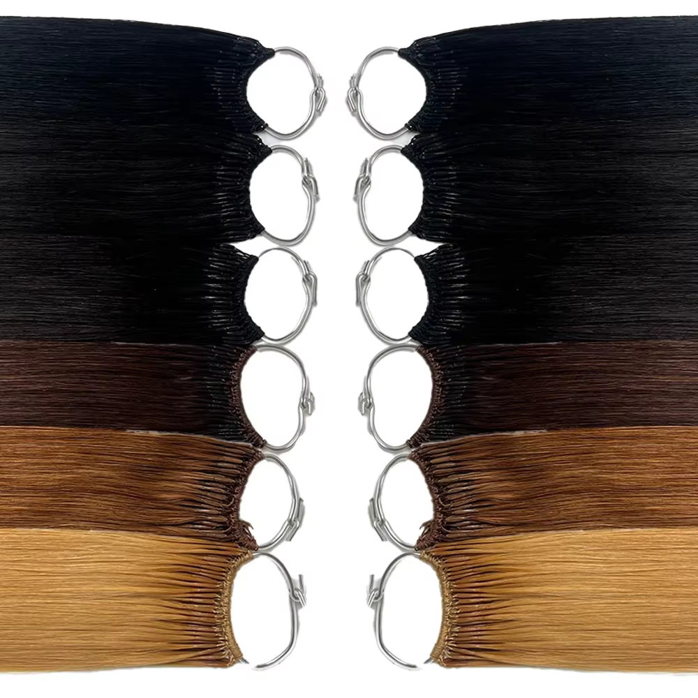Extensions de cheveux DIYOMO en coton Remy vierge