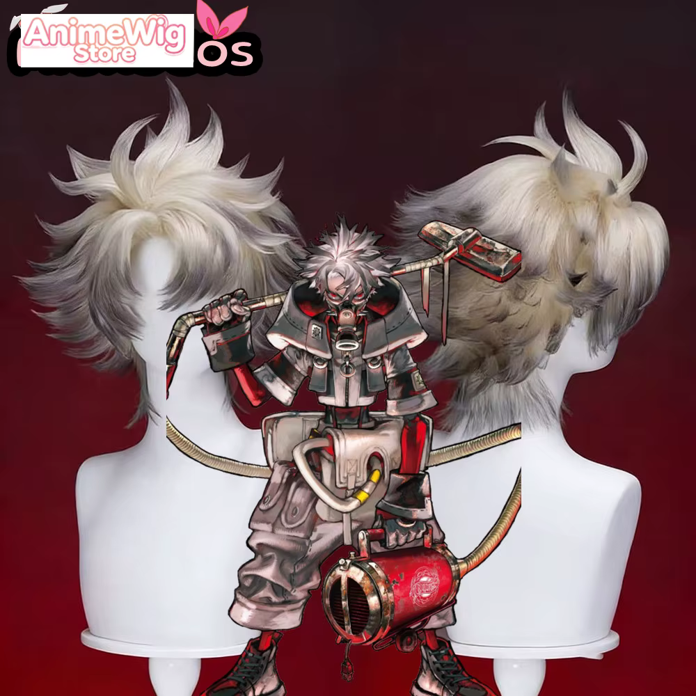Perruque de cosplay Rudo Surebrec MiukoCosplay Anime Gachiakuta ガチアクタCosplay