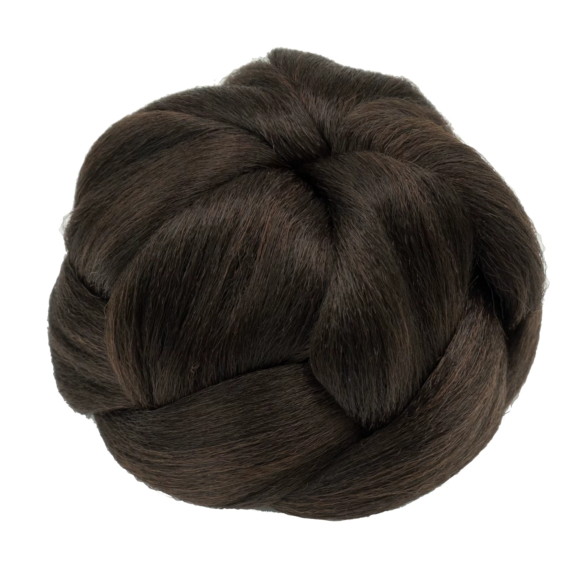 Chignon tressé pour séparés euse