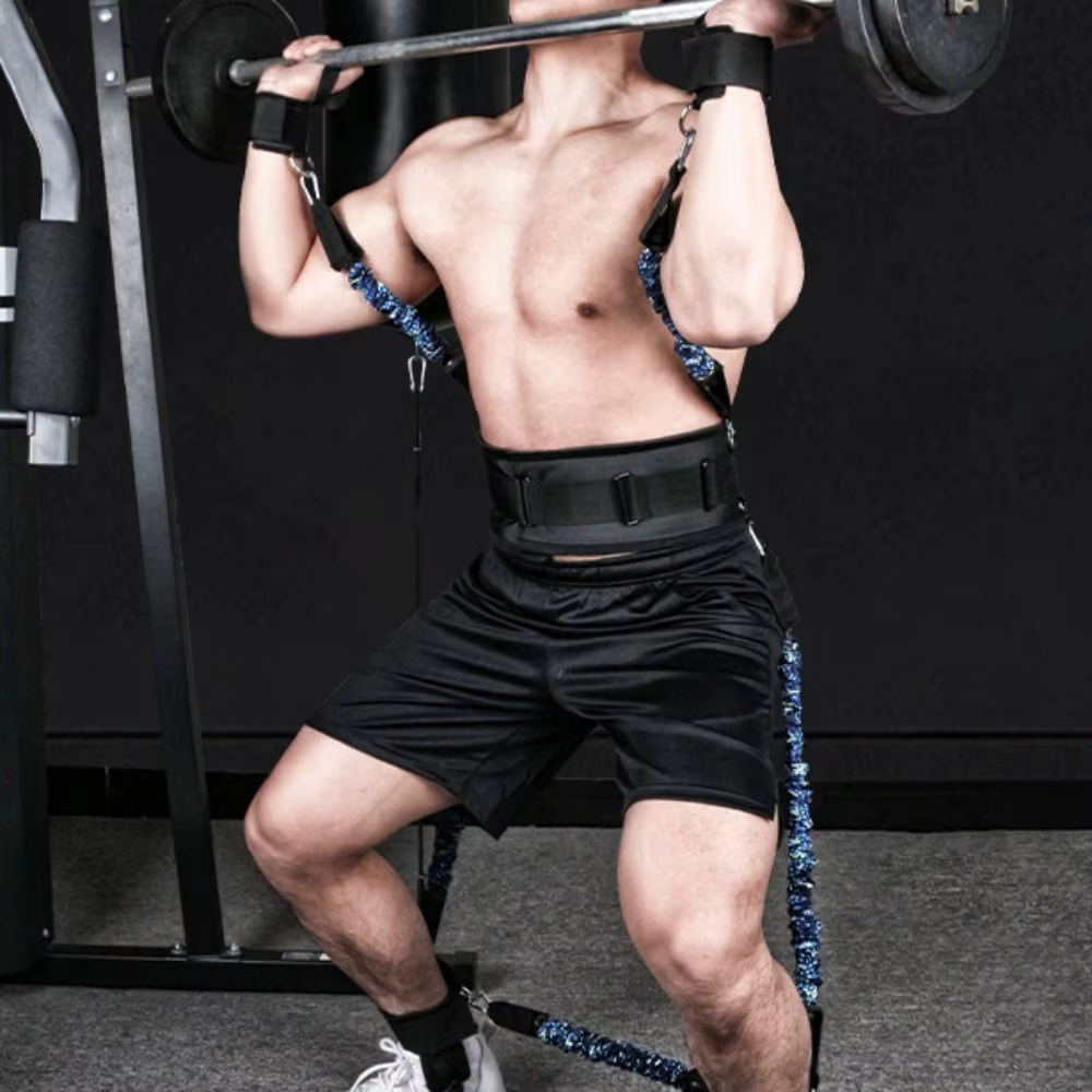 Bande de Résistance Professionnelle pour Entraînement de Boxe, Sangle d'Étirement Portable, Bandes de Résistance pour Améliorer la Puissance, Caoutchouc Élastique
