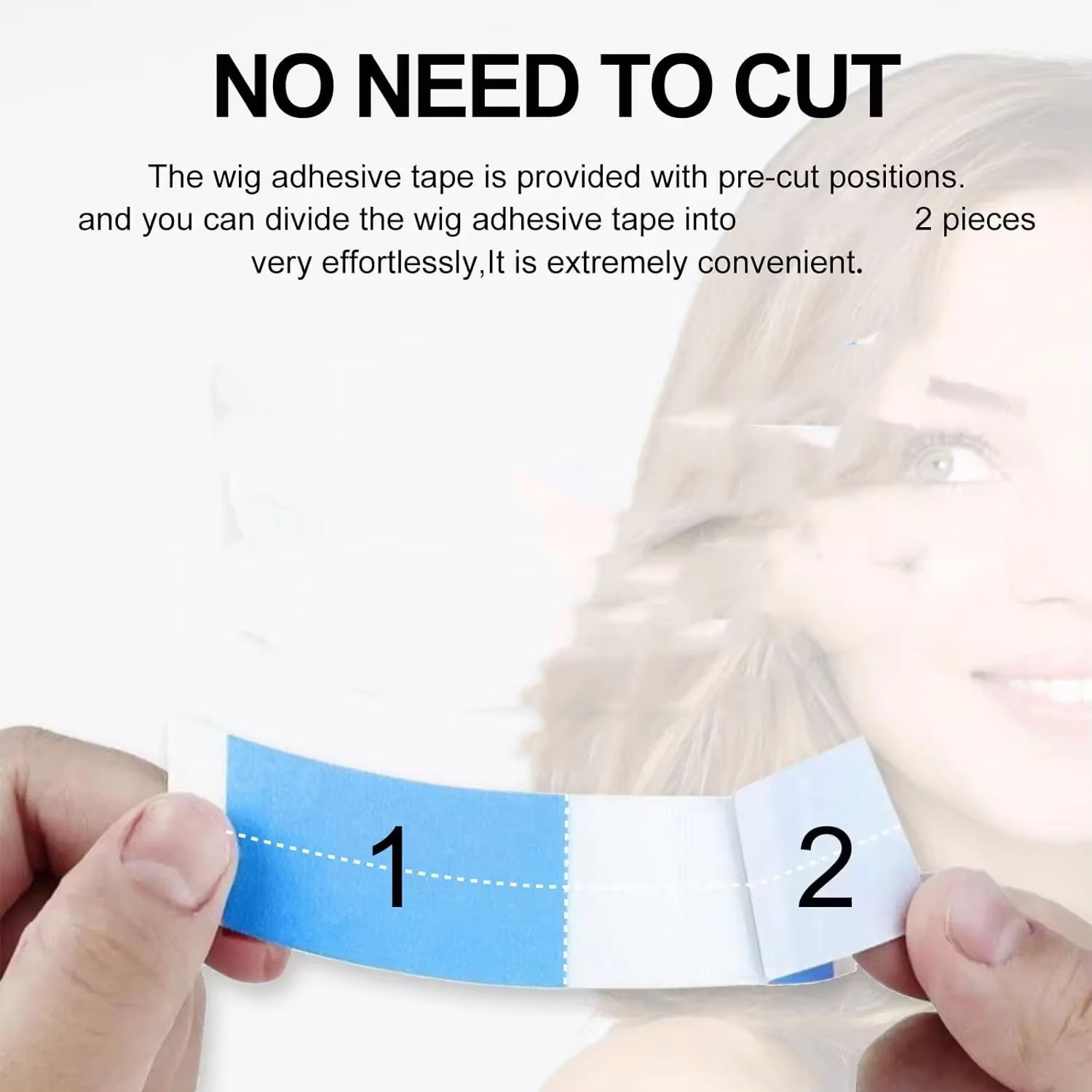 36 pièces/lot bande de perruque de cheveux Super forte bandes