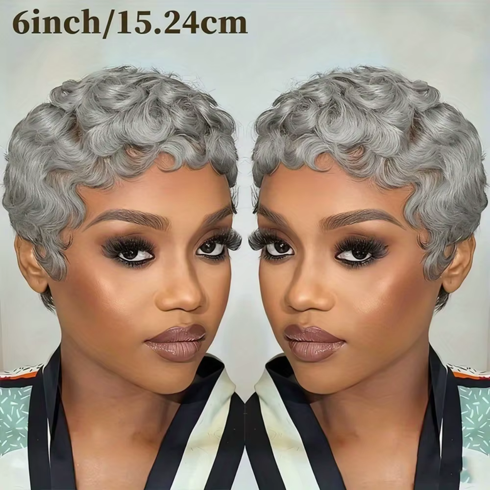 Perruque de cheveux humains Remy-perruque entièrement faite à la machine
