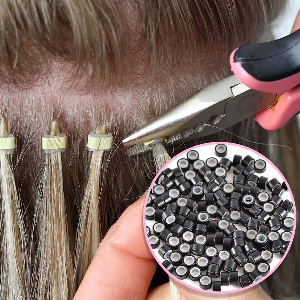 Kit d'outils de perles pour Extensions de cheveux
