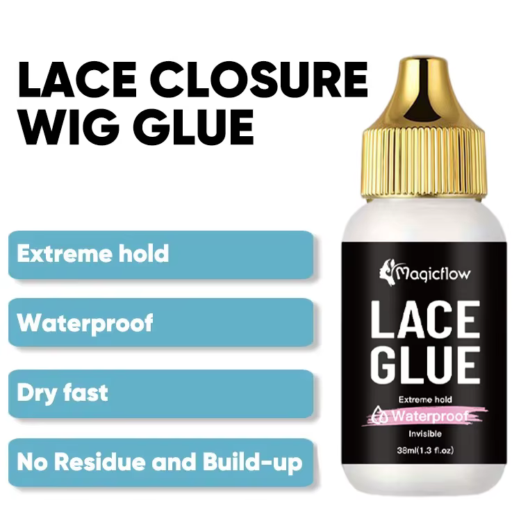 Colle pour perruque en dentelle imperméable