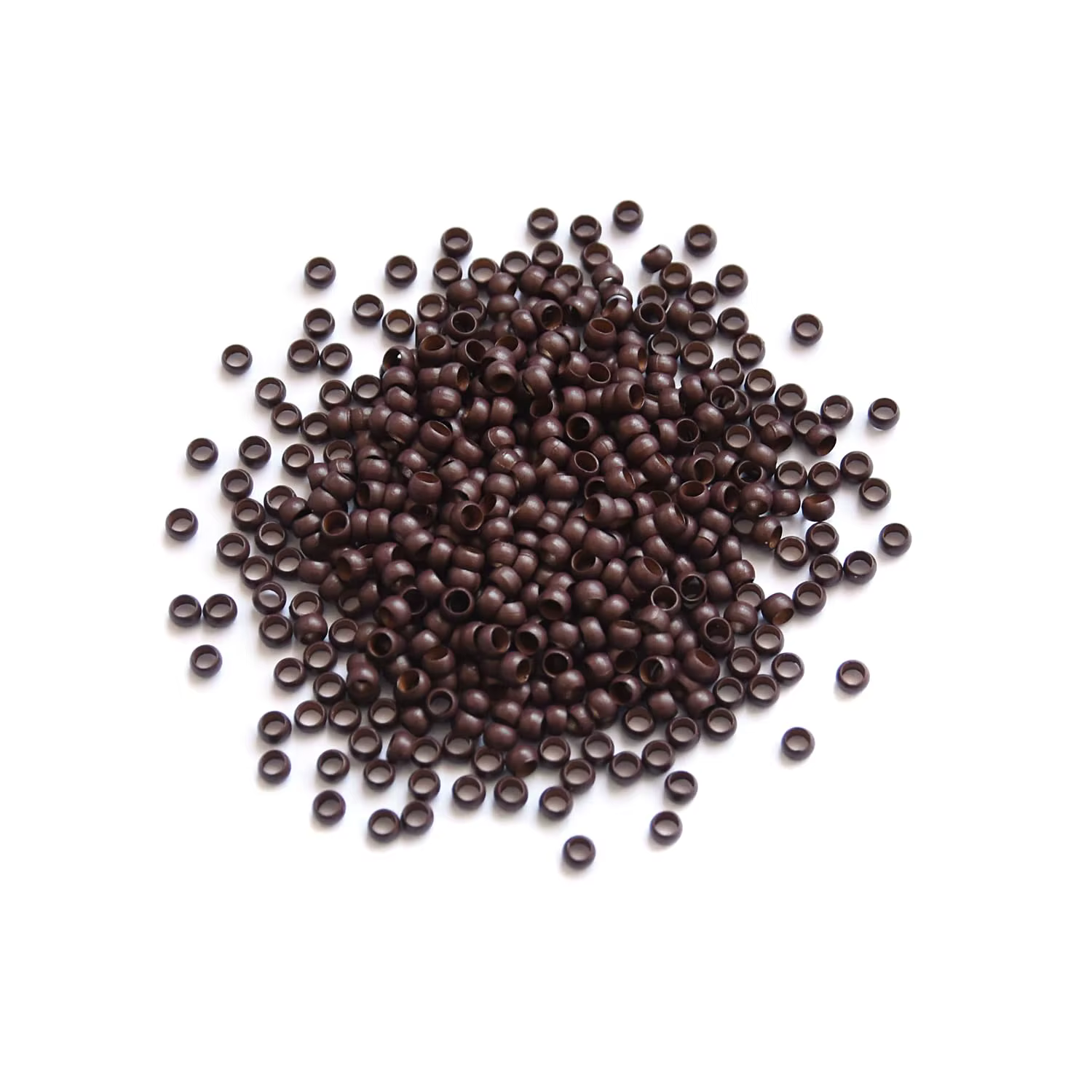 1000 pièces 3mm Nano Silicone doublé Micro anneau perles d'extension de cheveux