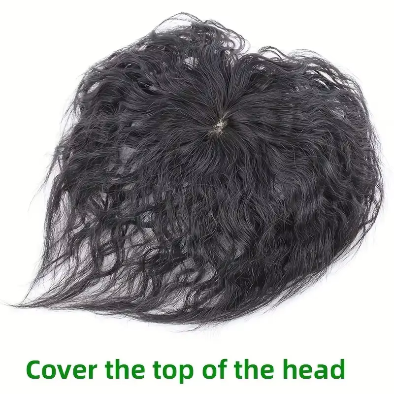 Topper de cheveux humains pour femmes