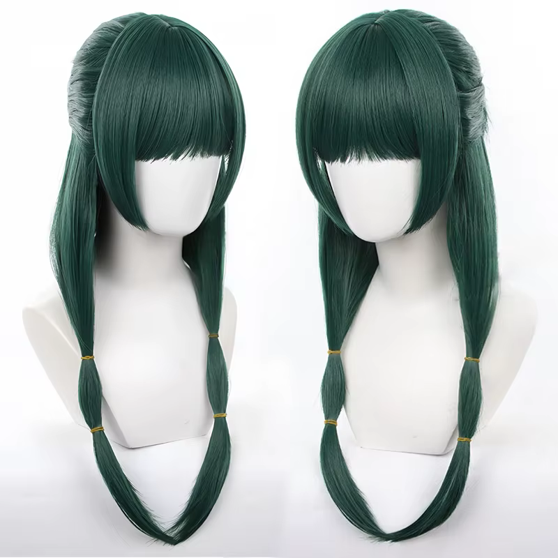 Maomao Cosplay perruque synthétique Anime les journaux d'apothicaire cheveux verts 2 Styles Kusuriya no Hitorigoto