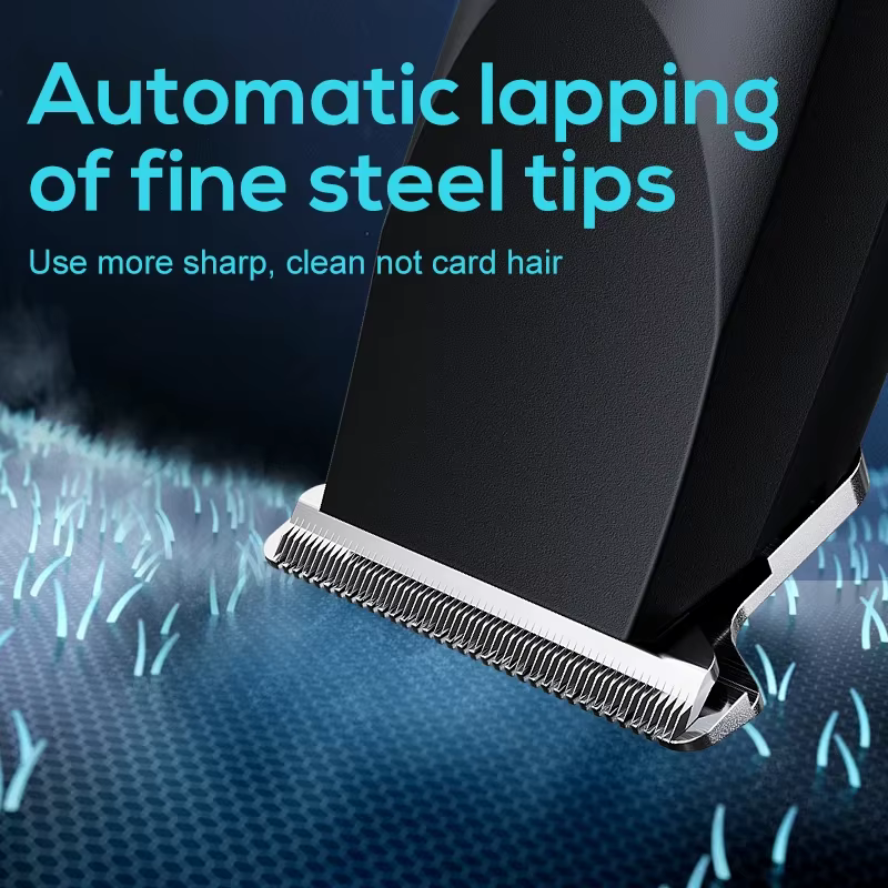 Conception de tête de coupe réglable avec chargement USB pour tondeuse à cheveux électrique coupe de cheveux et de barbe