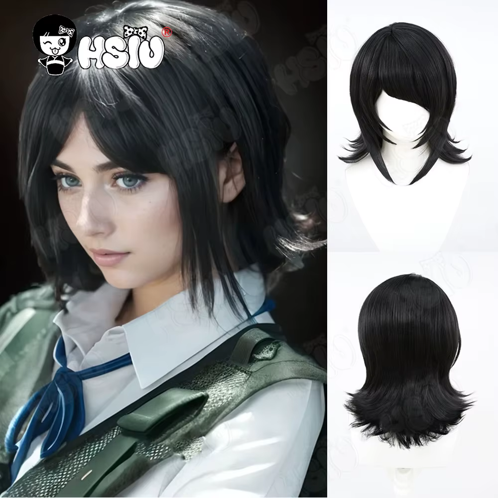 Ikusaba Mukuro Cosplay perruque fibre synthétique