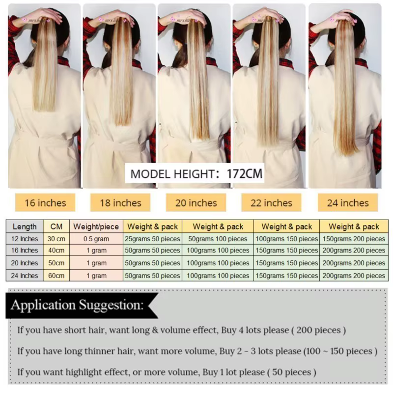 MRS HAIR-Microrings pour extensions de cheveux