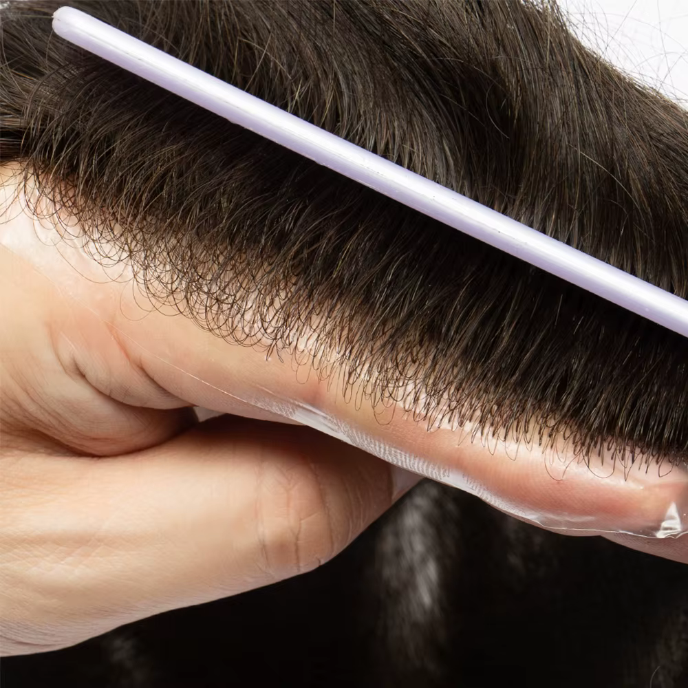 Perruque de prothèse capillaire pour hommes