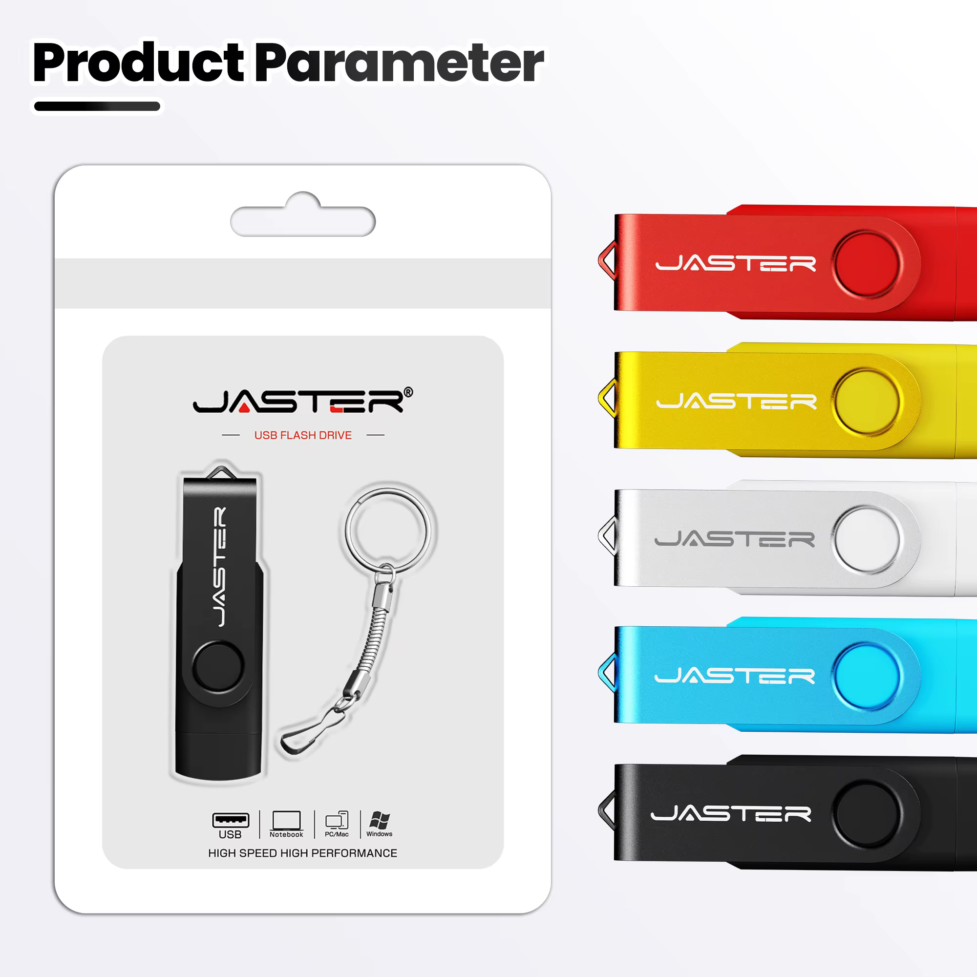 Extensions de téléphone OTG, clé USB de capacité réelle, clé USB avec Logo personnalisé gratuit, avec porte-clés, disque U 64 go/32 go/16 go